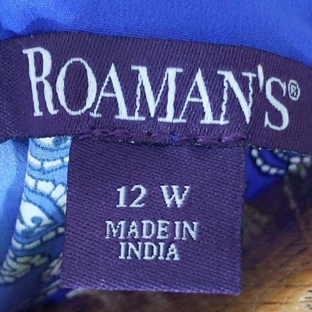 Roaman's Colorful Blouse   - Picture 2 of 7